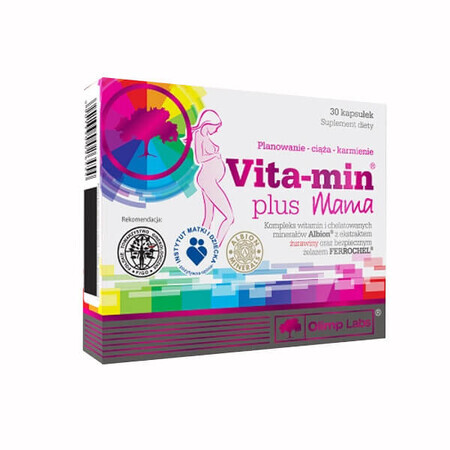 Olimp Vita-Min Plus Mama, 30 cápsulas