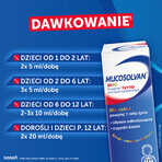 Mucosolvan Mini 15 mg/5 ml, jarabe para niños mayores de 1 año, sabor a frutas del bosque, 100 ml