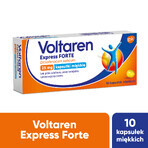 Voltaren Express Forte 25 mg, 10 softgel capsules