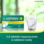 Aspirina C 400 mg + 240 mg, 20 comprimidos efervescentes