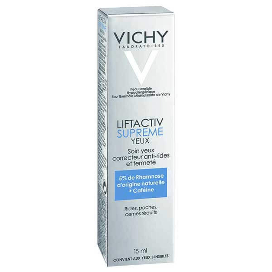 Vichy Liftactiv Supreme, Anti-Falten Lifting Augenpflege, 15 ml