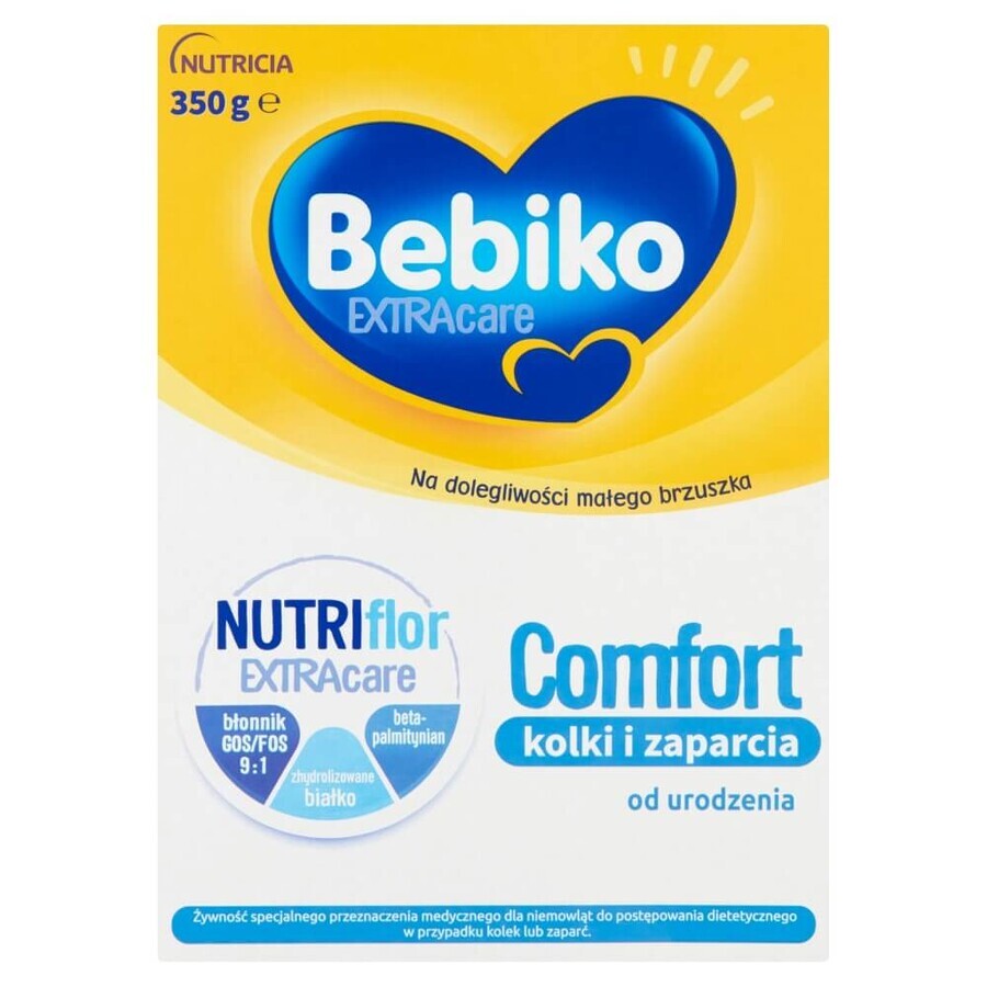 Bebiko ExtraCare Confort, cólicos y estreñimiento, desde el nacimiento, 350 g