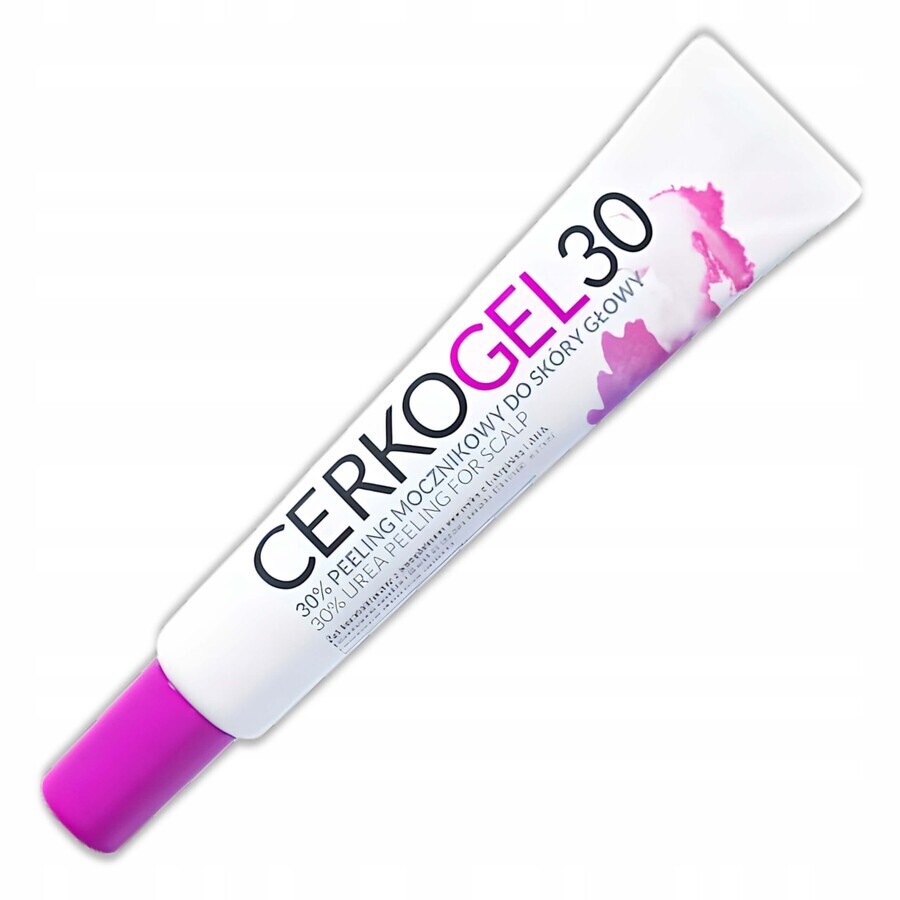 Cerkogel 30, peeling de urea al 30% para el cuero cabelludo, 50 g