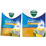 Vicks AntiGrip Complex 500 mg + 200 mg + 10 mg, polvo para solución oral, 10 sobres