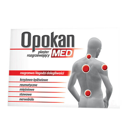 Opokan Med, heating plaster, 1 pc