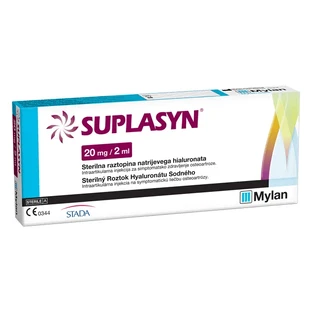 Suplasyn 20 mg/ 2 ml, oplossing voor injectie, 2 ml x 1 ampulspuit