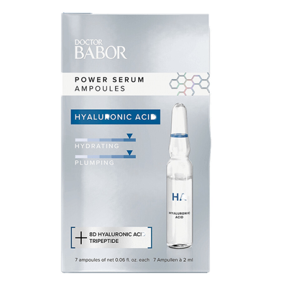 Fiale Babor con acido ialuronico, 7 x 2 ml, Babor