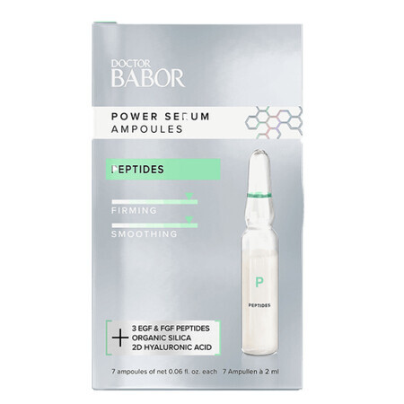 Viales de péptidos Babor, 7 x 2 ml, Babor