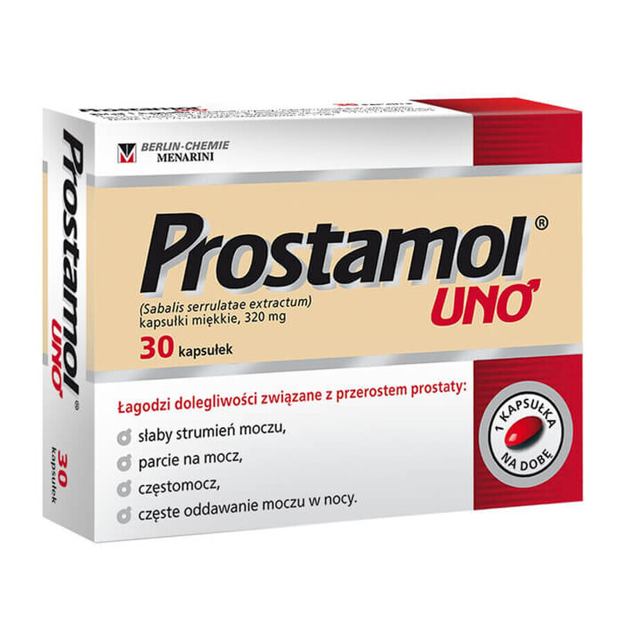 Prostamol Uno 320 mg, 30 cápsulas blandas