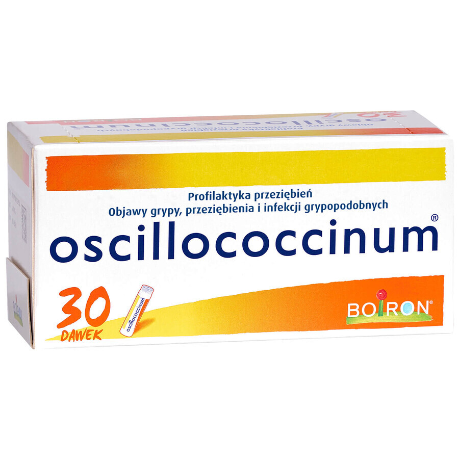 Boiron Oscillococcinum, gránulos, 1 g x 30 dosis