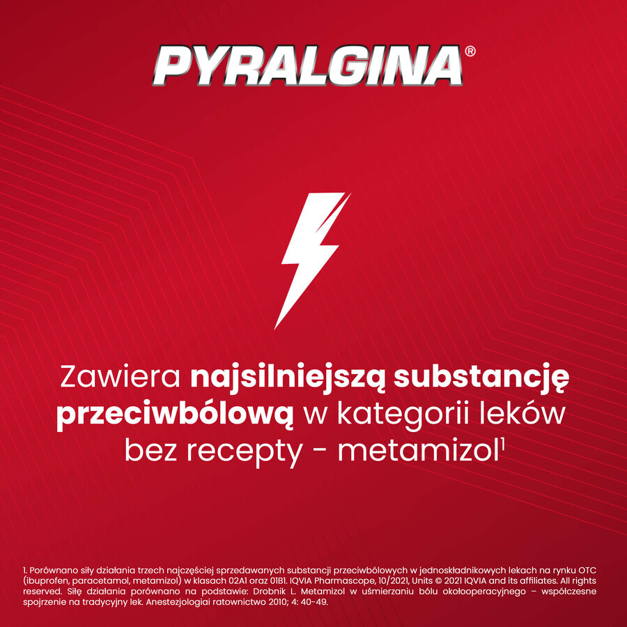 Pyralgina 500 mg, 6 compresse