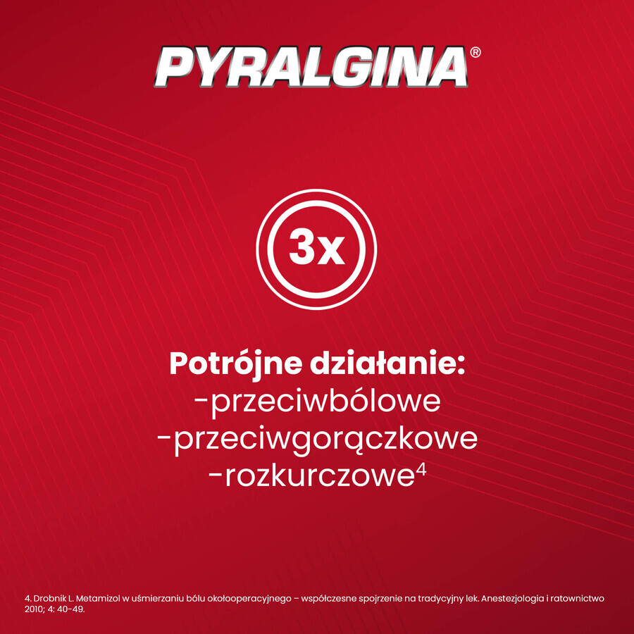 Pyralgina 500 mg, 6 compresse