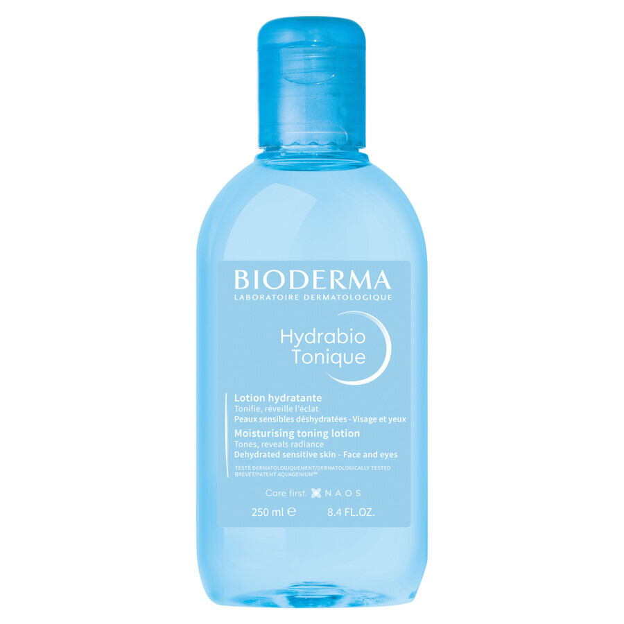 Bioderma Hydrabio Tonique, hydraterende tonic, vochtarme en gevoelige huid, 250 ml