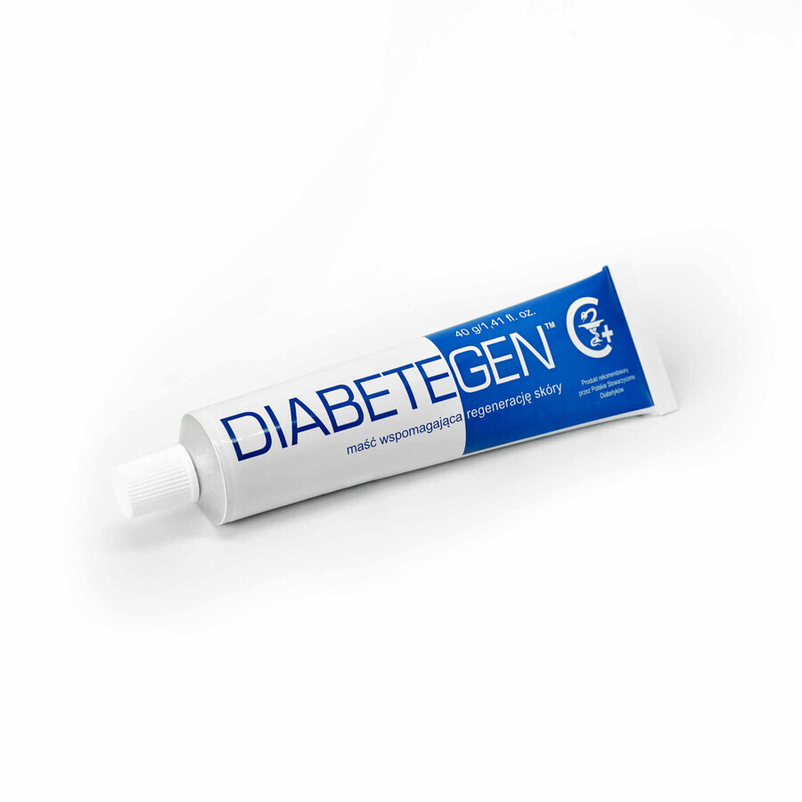 Diabetegen, ungüento que favorece la regeneración de tejidos, 40 g.