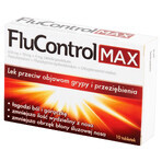 FluControl Max 650 mg + 10 mg + 4 mg, 10 comprimidos recubiertos con película