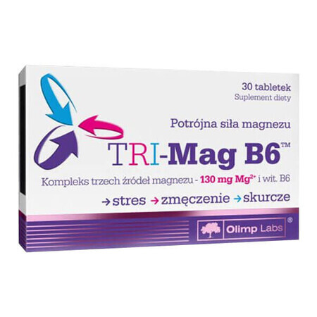 Olimp Tri-Mag B6, 30 tablets