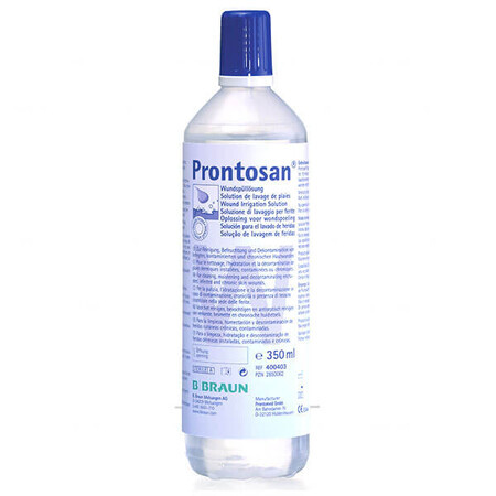 Prontosan, solución de enjuague de heridas, 350 ml