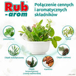 Rub-arom, pomada calentadora, 40 g