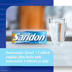 Saridon 250 mg + 150 mg + 50 mg, 20 comprimidos