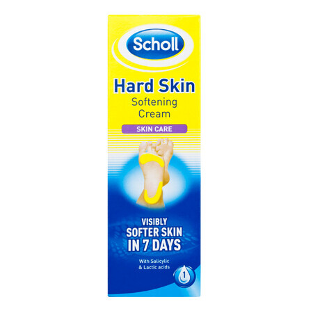 Scholl, cremă de înmuiere pentru picioare dure, 60 ml