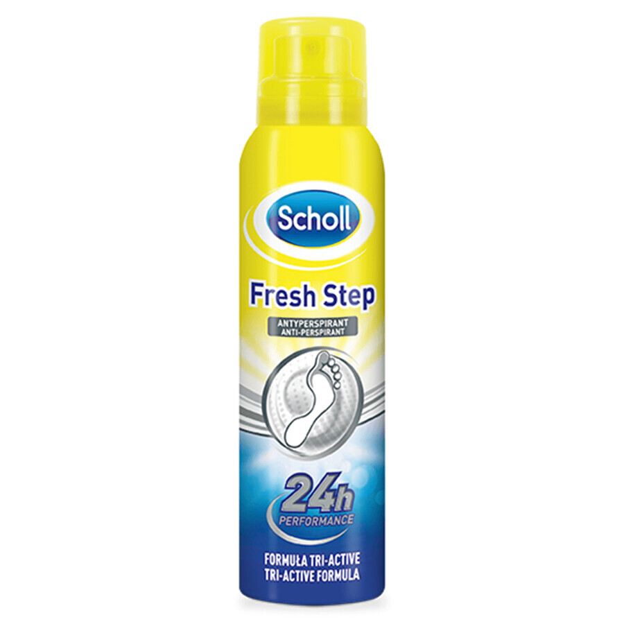 Scholl Fresh Step, antitranspirante neutralizador de olores para pies, 150 ml