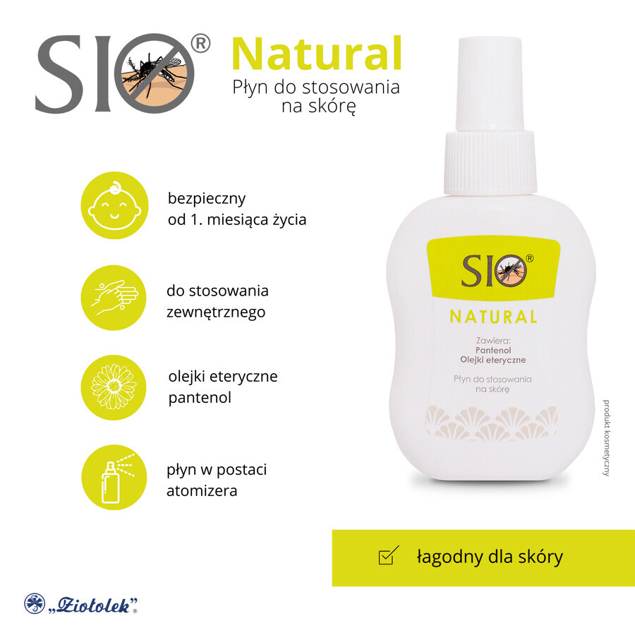 Sio Natural, insect repellent for children from 1 month, 100 ml