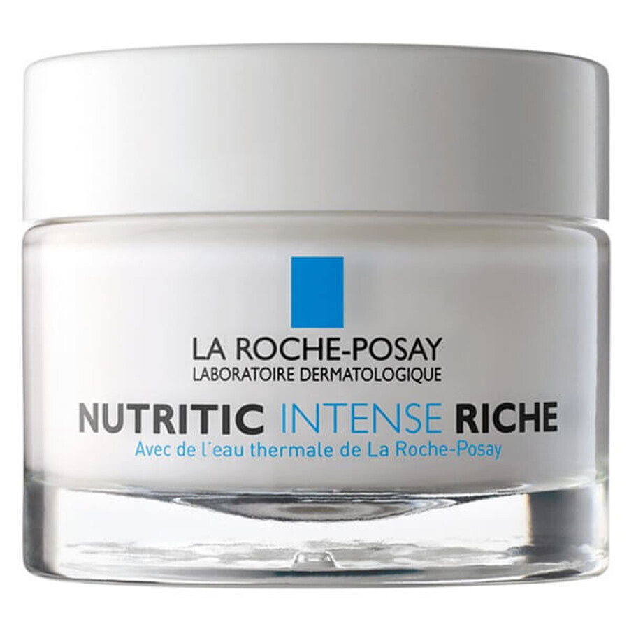 La Roche-Posay Nutritic Intense Riche, cuidado intensivo nutritivo y regenerador, 50 ml