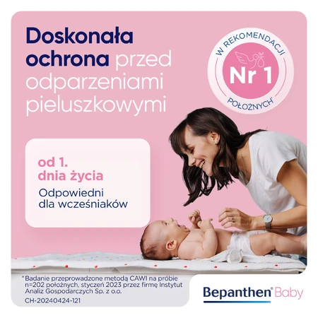 Bepanthen Baby, luieruitslagzalf voor baby's, 100 g