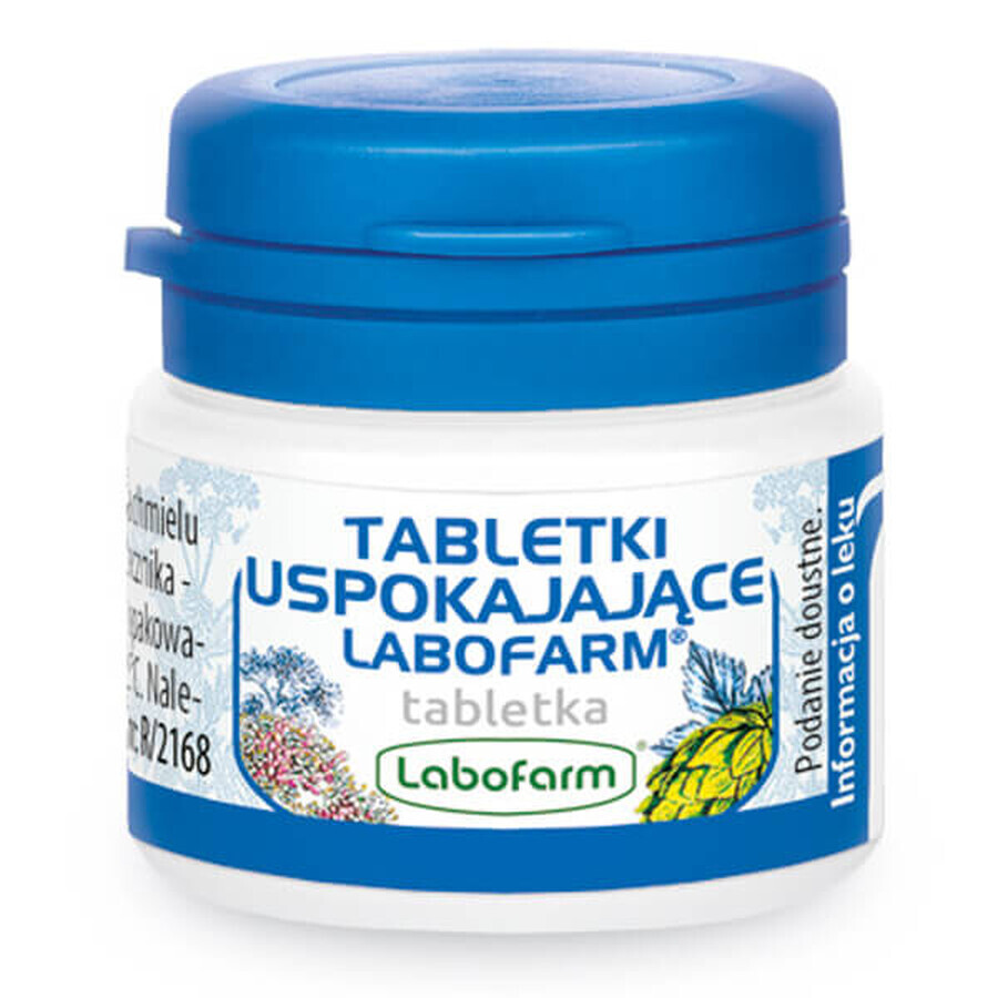 Labofarm comprimidos sedantes 170 mg + 50 mg + 50 mg + 50 mg, 20 comprimidos