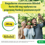 Bilobil Forte 80 mg, 90 cápsulas