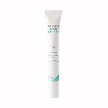 Synchroline Terproline Contour Eyes & Lips, crema elastizante para el contorno de ojos y labios, 15 ml