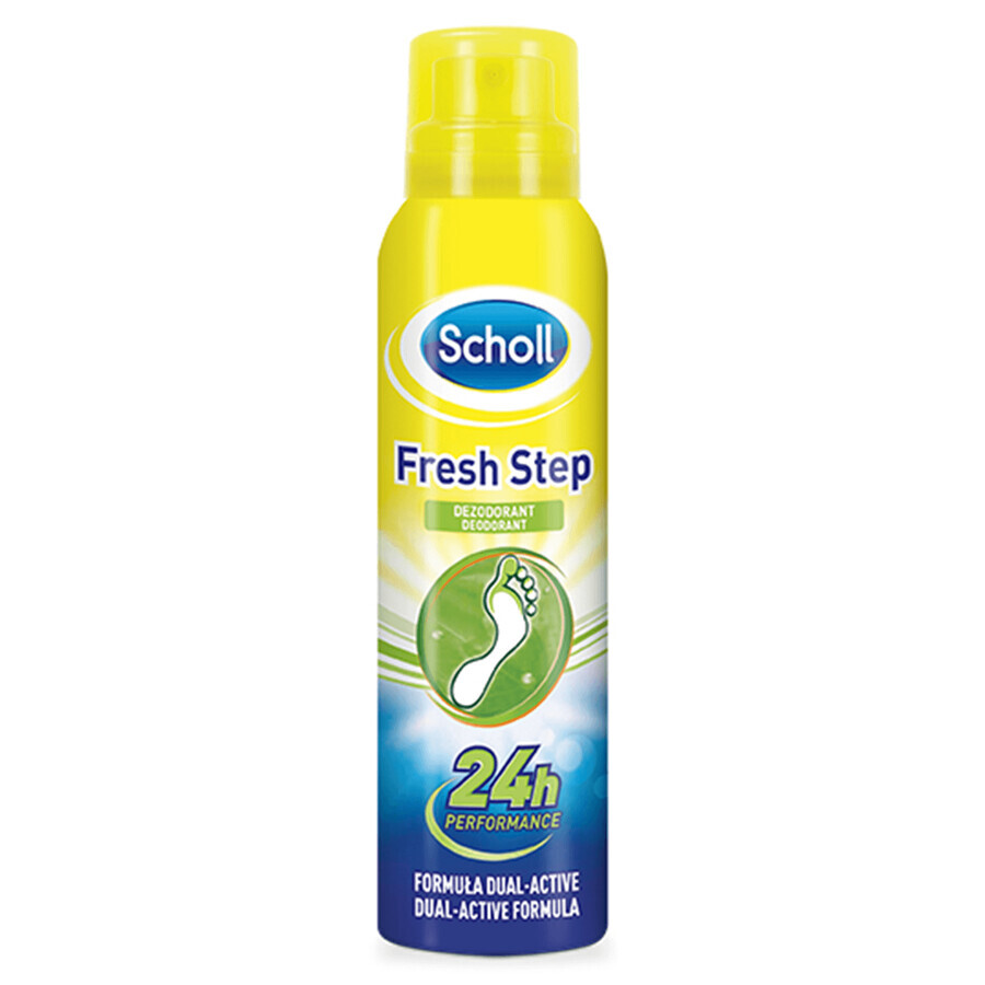 Scholl Fresh Step, foot deodorant with odor neutralization, 150 ml