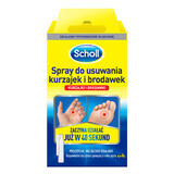 Scholl, wart and wart removal spray for children over 4 years and adults, 80 ml