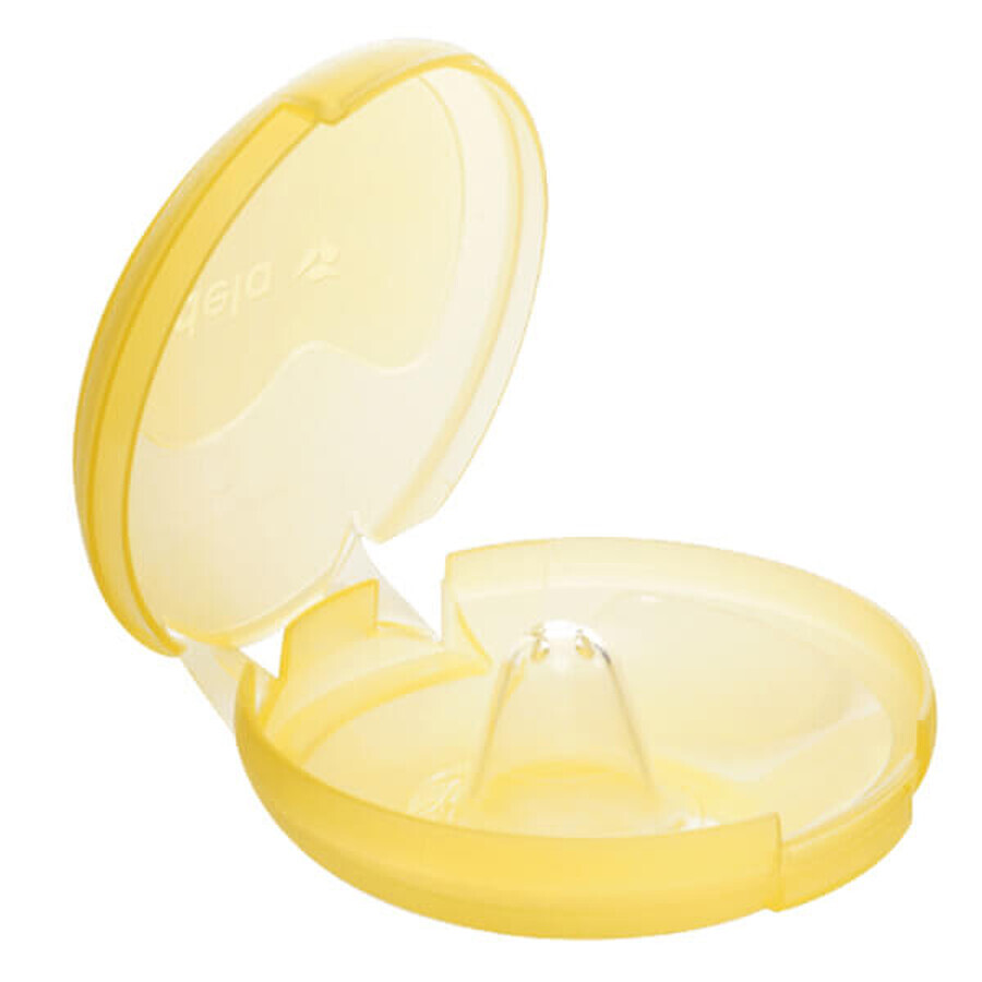 Medela Contact, protectores mamarios de silicona, talla L, 2 piezas