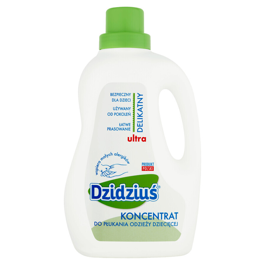 Dzidziuś, suavizante concentrado para niños y personas con piel sensible, 1,5 l