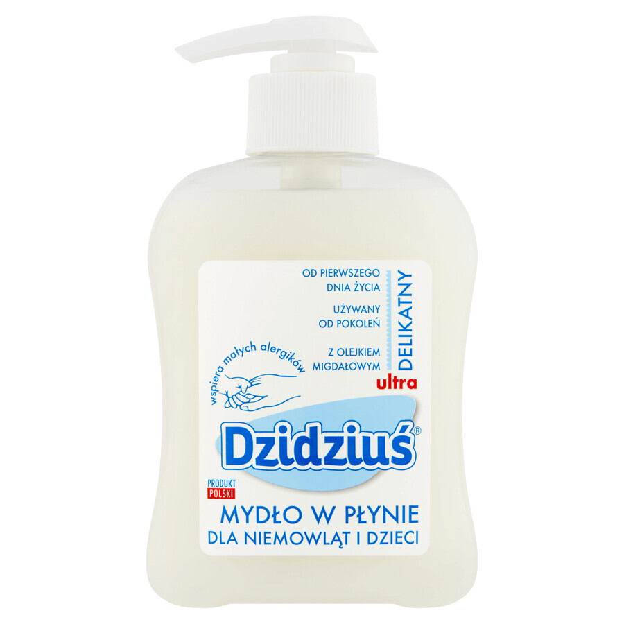 Dzidziuś Ultra Delicate, jabón líquido para bebés y niños, 300 ml