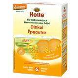 Holle Spelt Biscuits Bio, céréales complètes, après 6 mois, 200 g