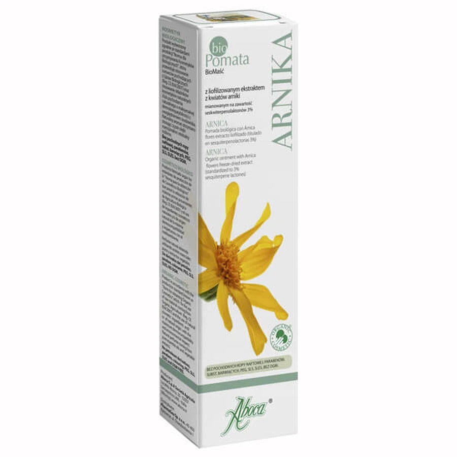 Arnica, biomass with lyophilized extract of arnica flowers, 50 ml