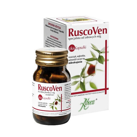 Ruscoven Plus, 50 cápsulas