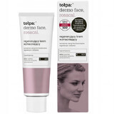 Tolpa Dermo Face, Rosacal, crema regeneradora y fortalecedora, crema de noche, 40 ml