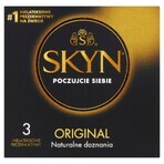 Unimil Skyn Original, latex free condoms, 3 pieces