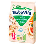 BoboVita Papilla de leche y cereales, 4 frutas, a partir de 8 meses, 230 g