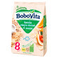 BoboVita Papilla de leche y cereales, 4 frutas, a partir de 8 meses, 230 g