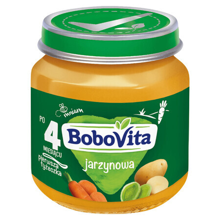 BoboVita Zupa jarzynowa, después de 4 meses, 125 g