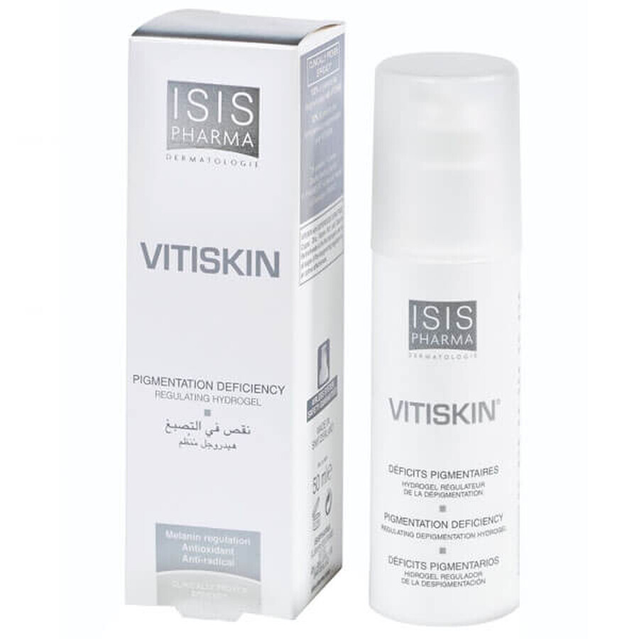 Isispharma Vitiskin, hydrogel éliminant les décolorations de la peau, 50 ml