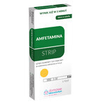 Home Laboratory Amphetamine Strip, test strip for the detection of amphetamine in urine, 1 pc