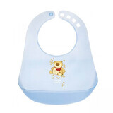 Canpol, colored plastic bib, 2/ 404, 1 pc