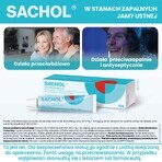 Sachol (87,1 mg + 0,1 mg)/g, gel dental, 10 g