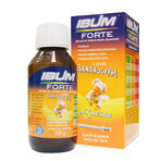 Ibum Forte 200 mg/ 5 ml, suspensión oral para niños a partir de 3 meses, sabor plátano, 100 g