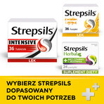 Strepsils with honey and lemon 1.2 mg + 0.6 mg, 24 hard tablets